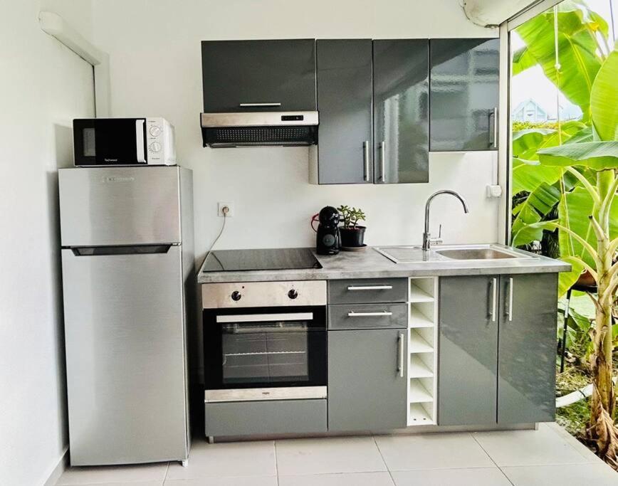 Studio Cosy Plage Et Piscine A Bas Du Fort Le Gosier (Grande-Terre) Exterior foto