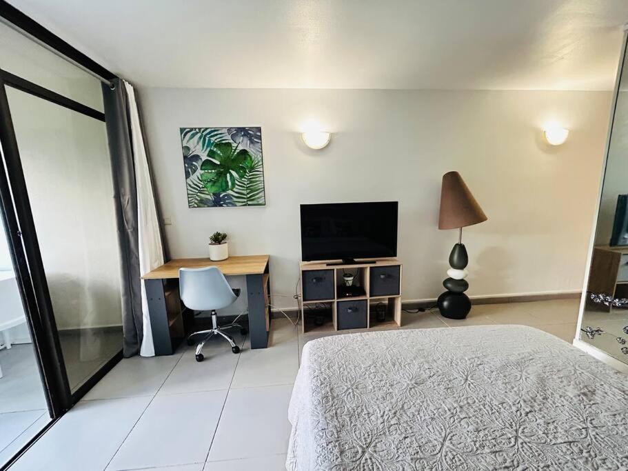 Studio Cosy Plage Et Piscine A Bas Du Fort Le Gosier (Grande-Terre) Exterior foto